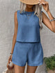 Sarah | Sleeveless Summer Two piece Set
