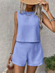 Sarah | Sleeveless Summer Two piece Set